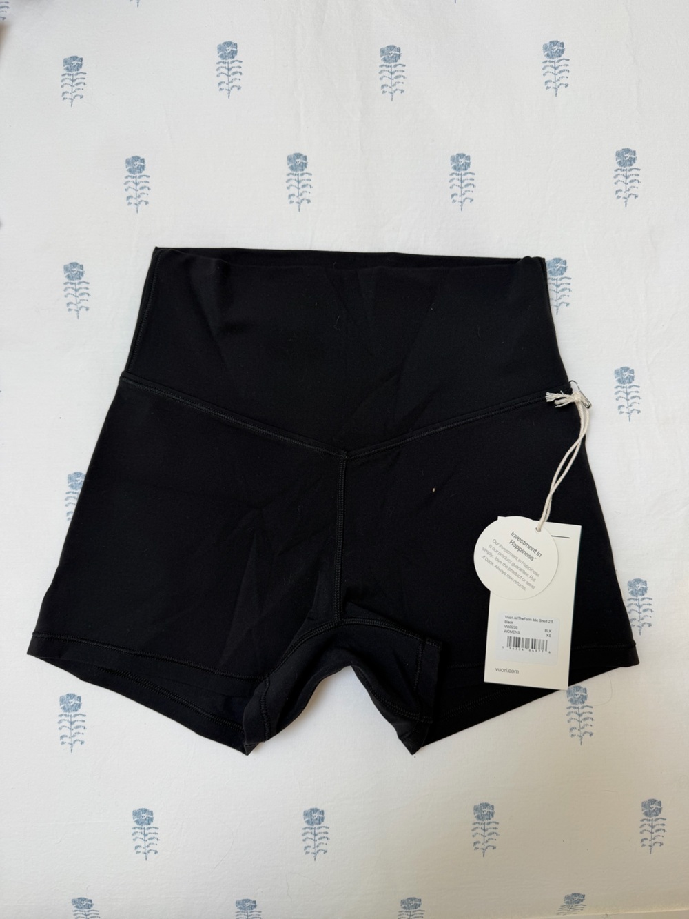 Vuori All The Form 2.5 inch shorts XS Black